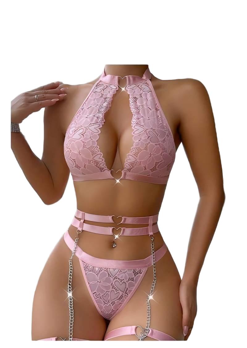 Lingerie - Сексуальный комплект нижнего белья: кружевной комплект