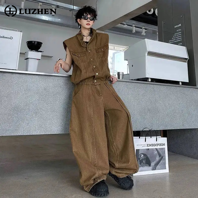 LUZHEN Джинсовый комплект 2026 – обзор и цена Jeans
