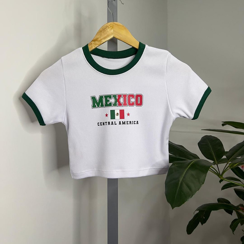 Мексика Fairycore Тонкие футбо – обзор и цена Y2K Graphic Baby Tee Crop