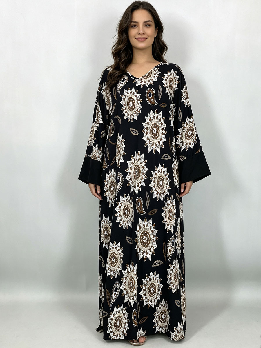 Платье макси большого размера  – обзор и цена Boho Summer Beach Maxi Dress
