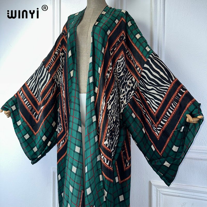 WINYI кимоно, сексуальное лето – обзор и цена Boho Summer Beach Maxi Dress