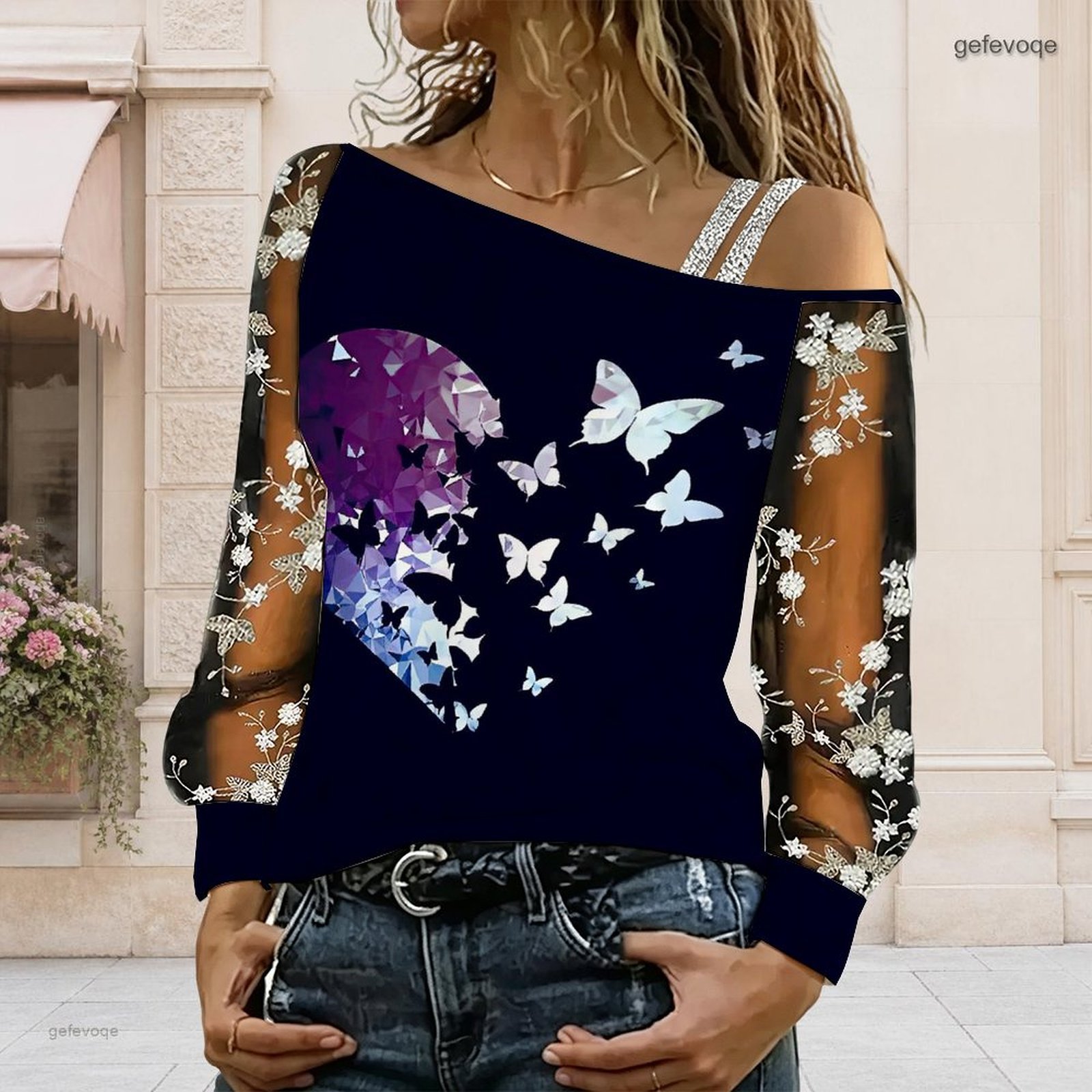 Женская блузка с открытыми пле – обзор и цена Blouses