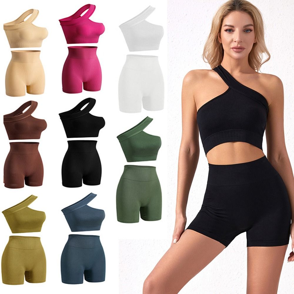 2 шт. повседневных бесшовных ж – обзор и цена Seamless Ribbed Workout Tank Top
