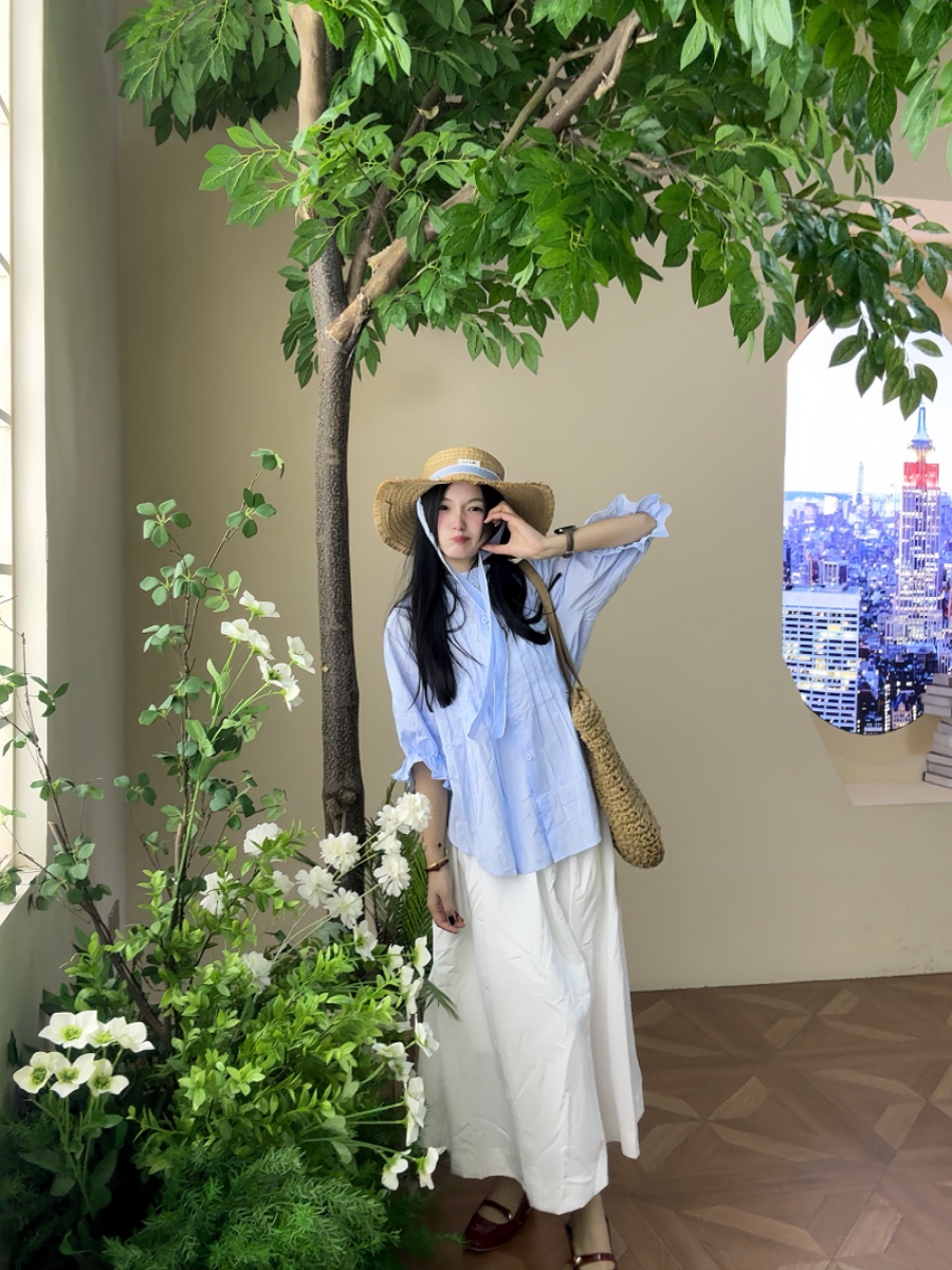 Женский комплект больших разме – обзор и цена Korean Style A Line Shirt Dress