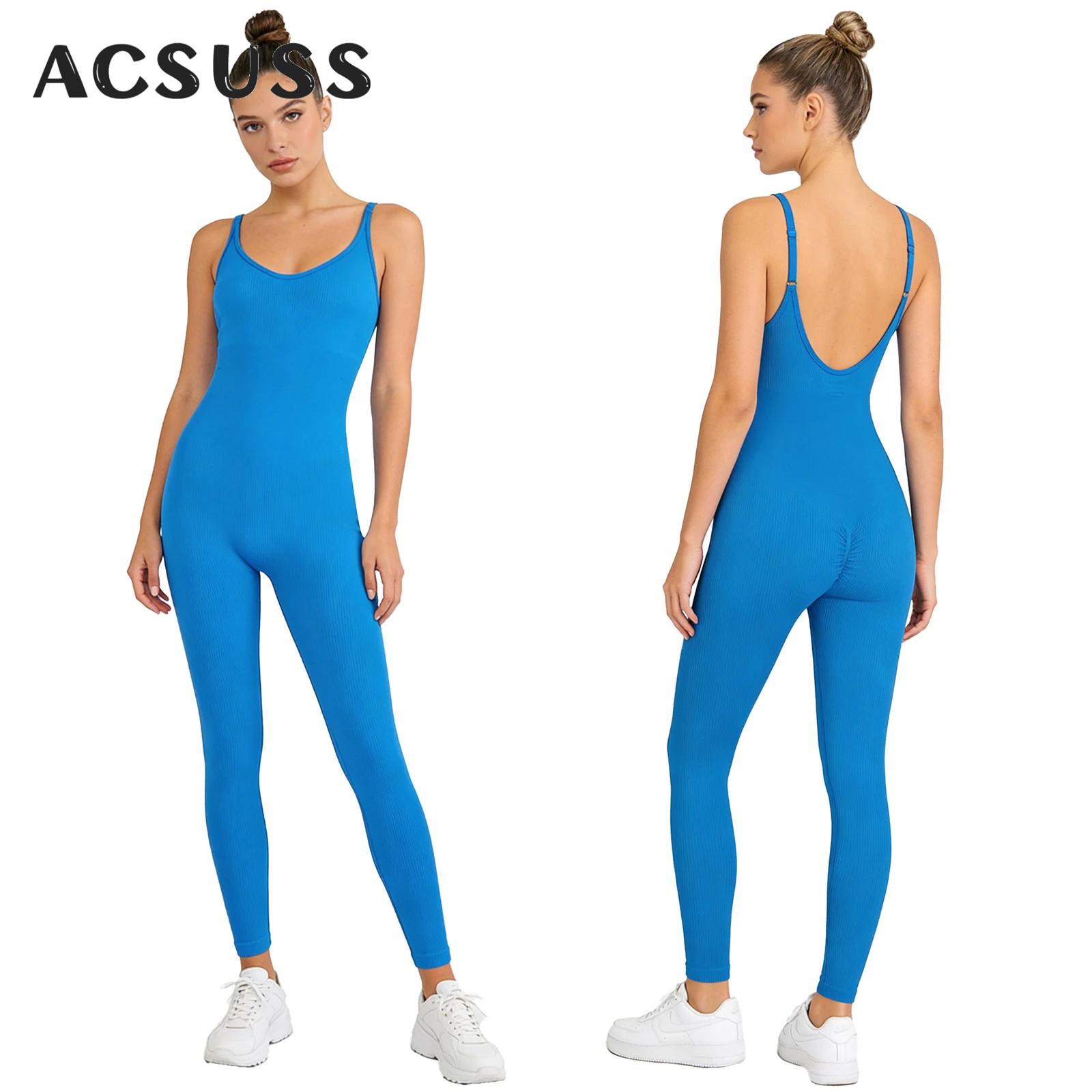 Женский комбинезон для йоги и  – обзор и цена Seamless Ribbed Workout Tank Top