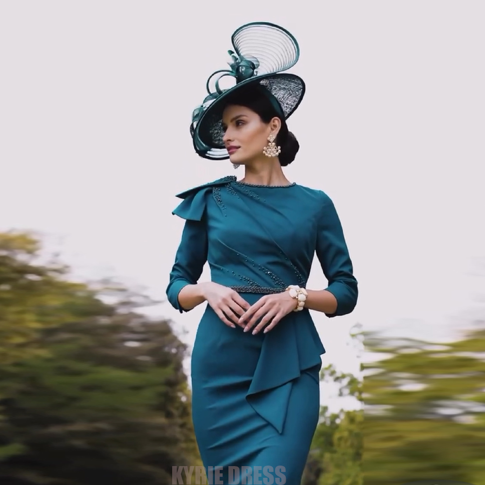 Элегантное платье для матери н – обзор и цена Elegant Satin Evening Gown Split