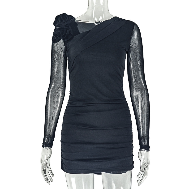 Сексуальное сетчатое облегающе – обзор и цена Sexy Mesh Sheer Bodycon Dress