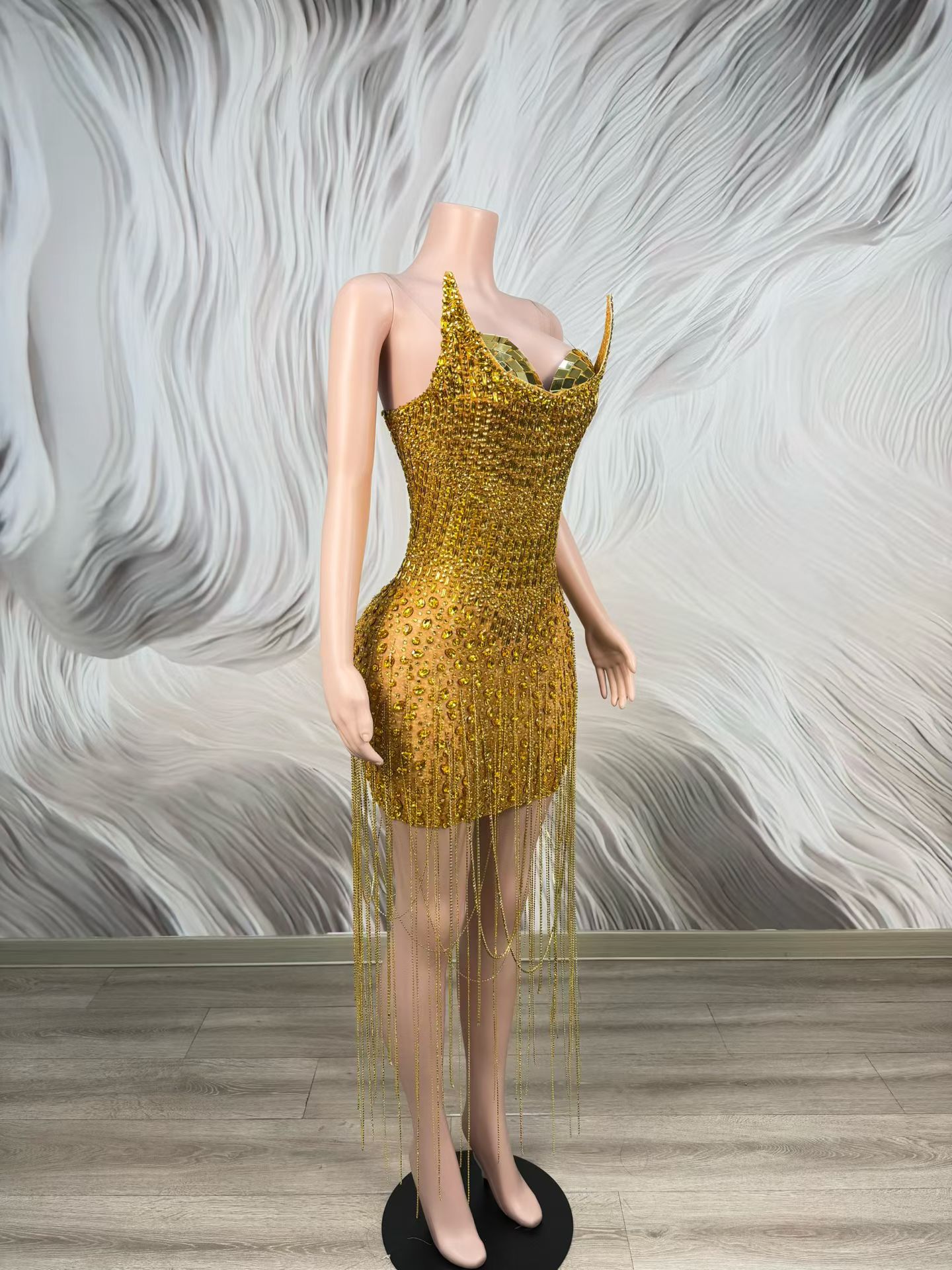 Праздничное вечернее платье дл – обзор и цена Sparkly Rhinestone Club Party Dress