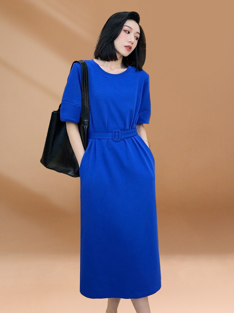 Женское летнее повседневное дл – обзор и цена Korean Style A Line Shirt Dress