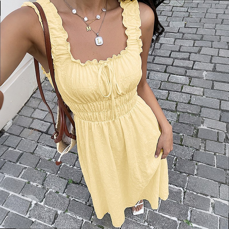 Летнее платье без рукавов с кв – обзор и цена Boho Summer Beach Maxi Dress