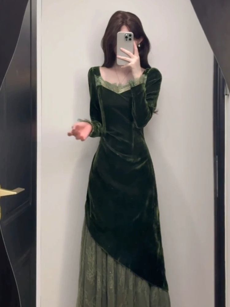 Французское винтажное элегантн – обзор и цена French Vintage Floral Midi Dress