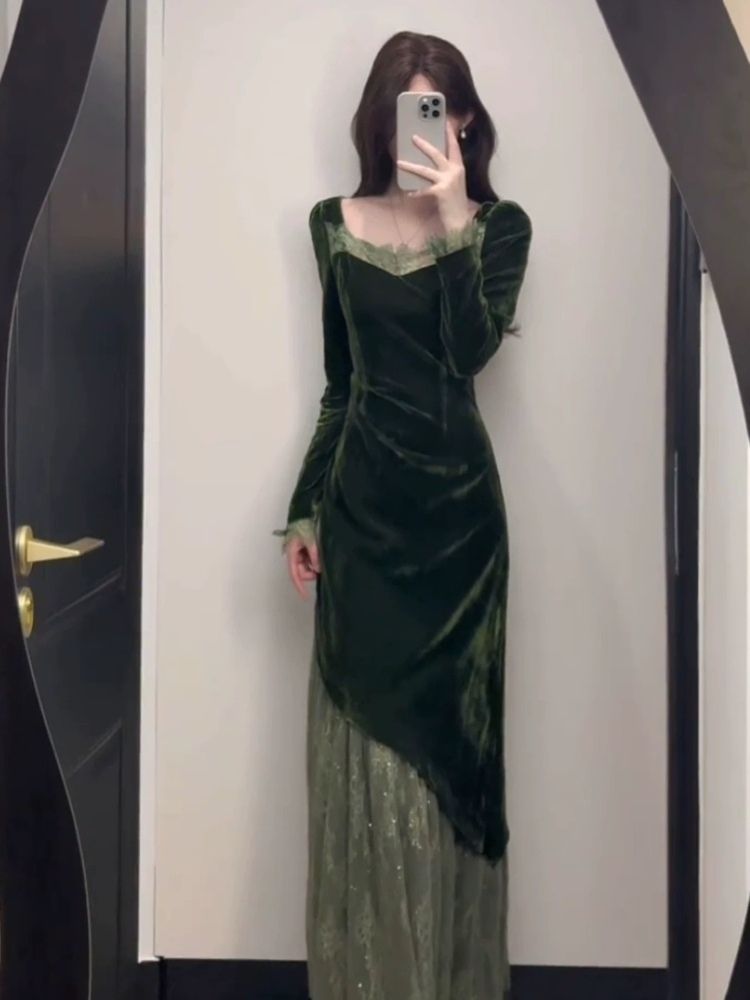 Французское винтажное элегантн – обзор и цена French Vintage Floral Midi Dress